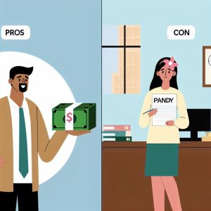 Pros and cons of payday loans.